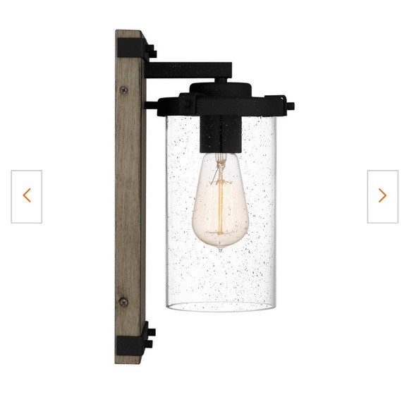 Ashley harbour 1 light natural iron wall lantern sconce - Picture 3 of 13